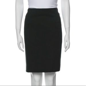 Akris Punto New knit pencil Skirt green high waisted stretch